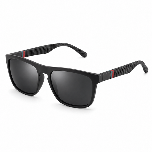 Vintage Polarized Rectangle Sunglasses