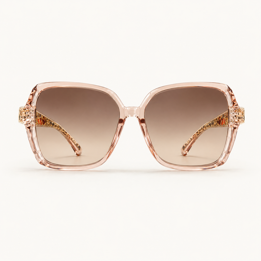 Oversized Polarized Square Sunglasses