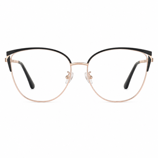 Metal Cat-Eye Blue-Light Glasses