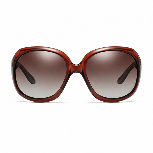 Vintage Oversized Elliptical Sunglasses