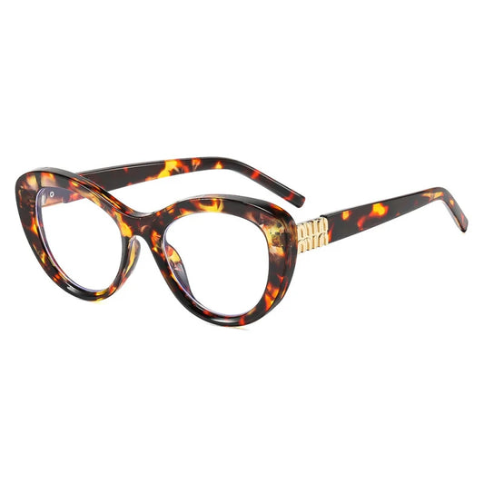 Oversized Collegiate Cat-Eye Frames
