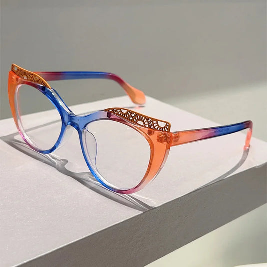 Vintage Lace Cat-Eye Glasses