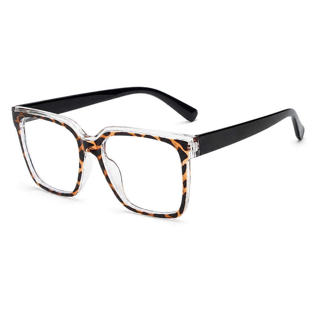 Two-Tone Cat-Eye Blue Light Glasses