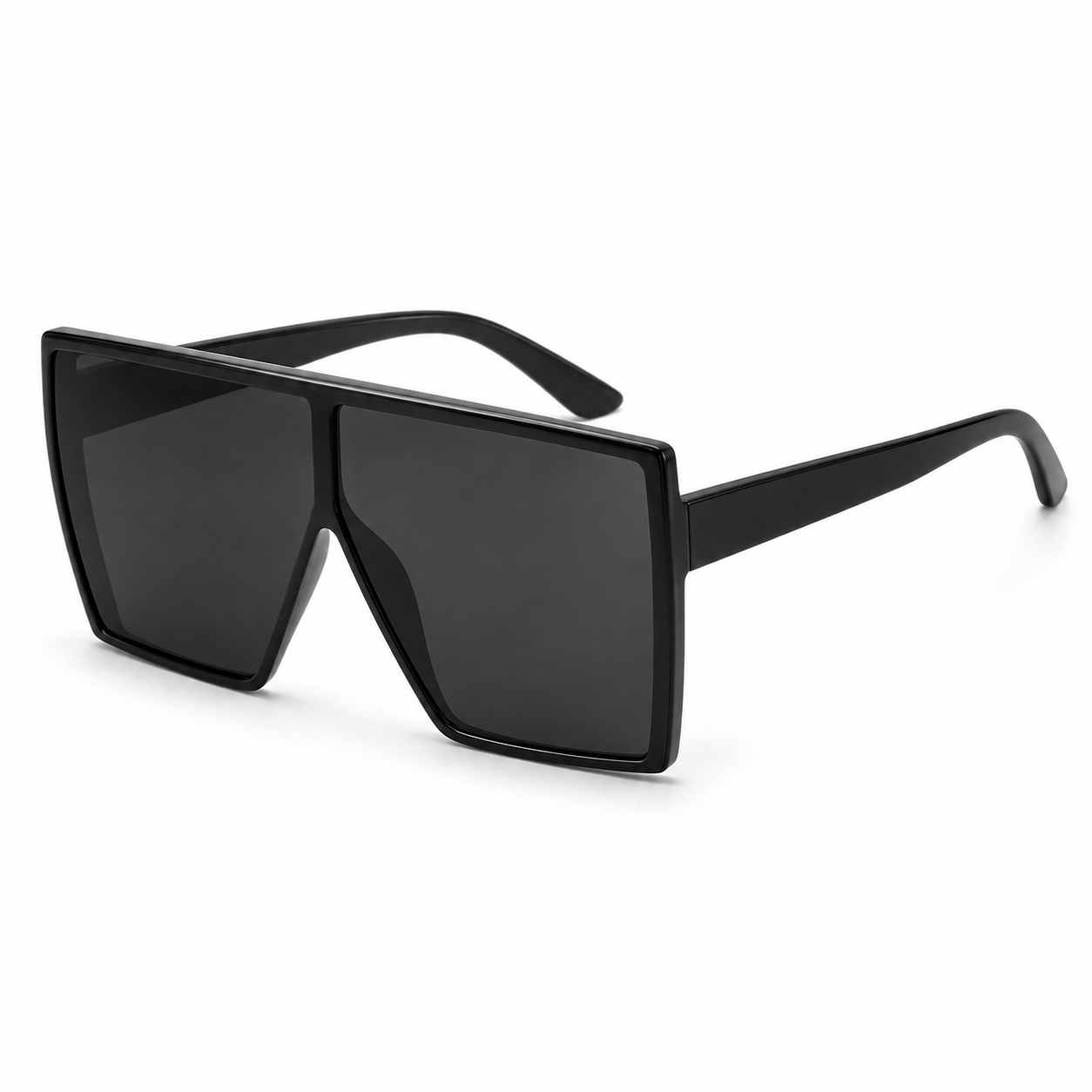 Oversized Vintage Rectangle Sunglasses