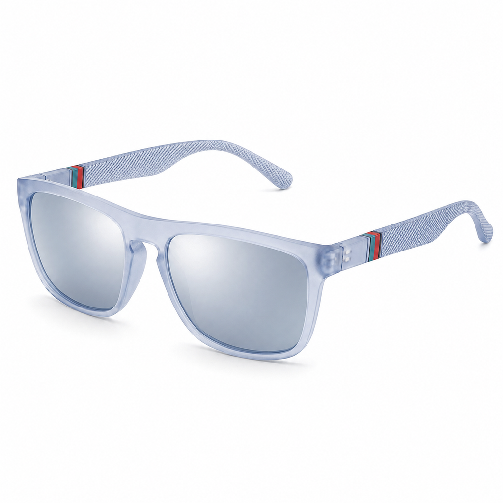 Vintage Polarized Rectangle Sunglasses