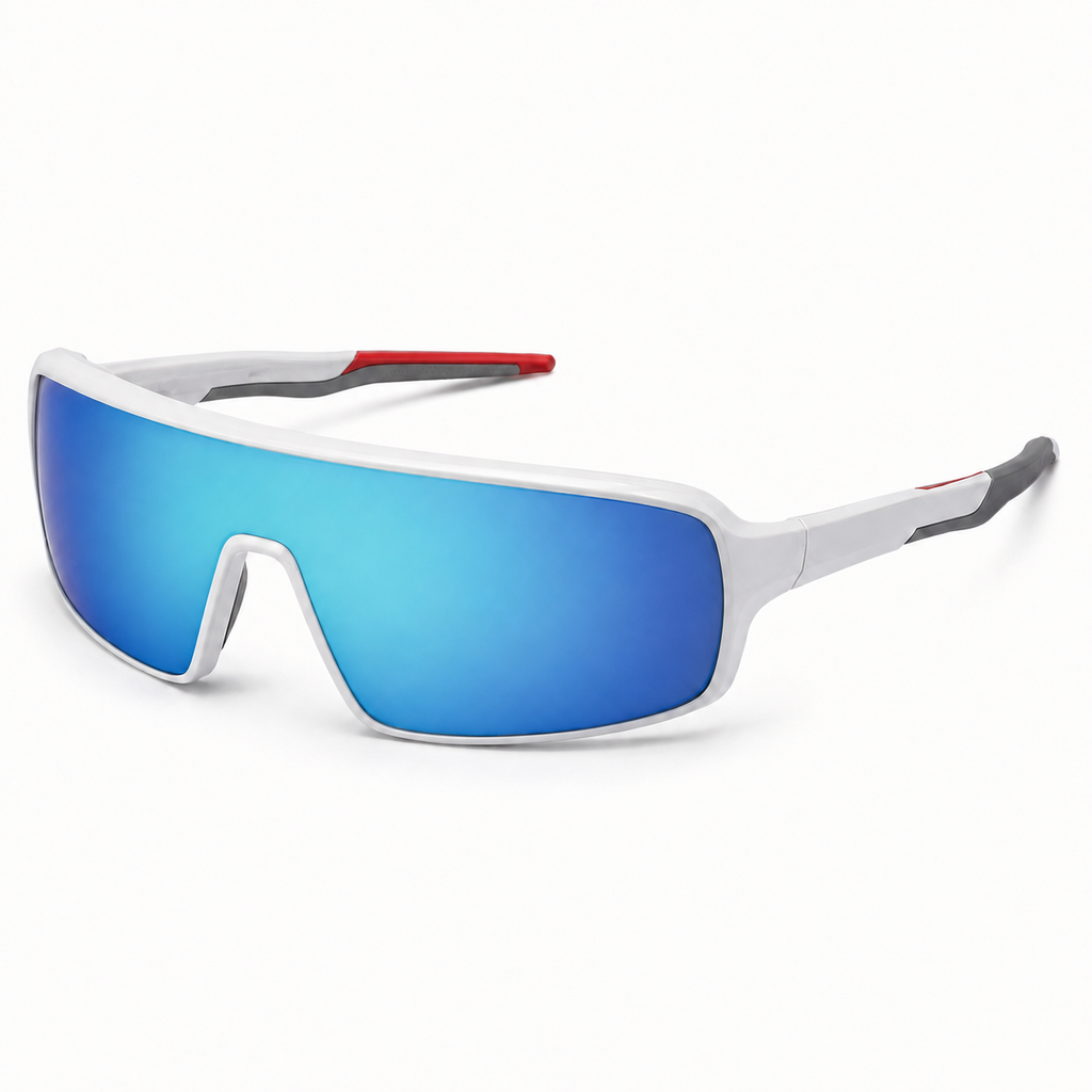 Oversized Shield Cycling Sunglasses