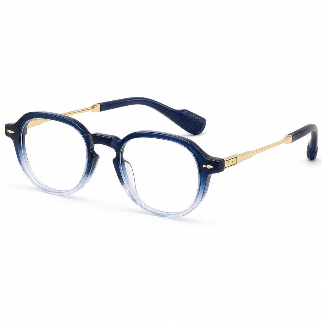 Bold Geometric Blue-Light Glasses