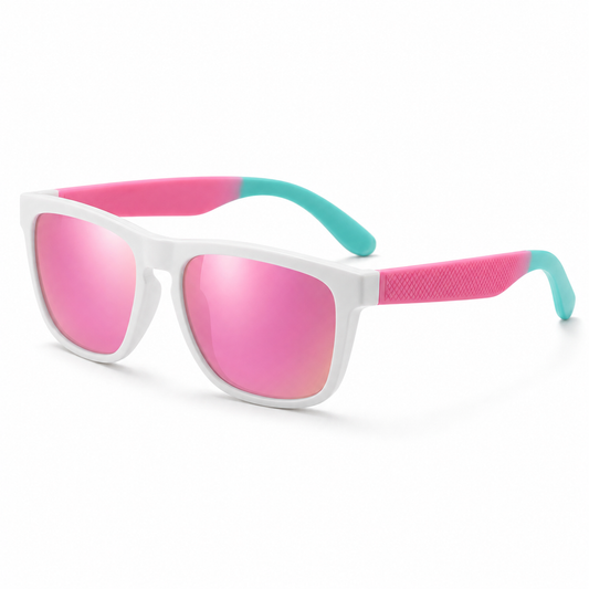 Mirrored Polarized Square Sunglasses