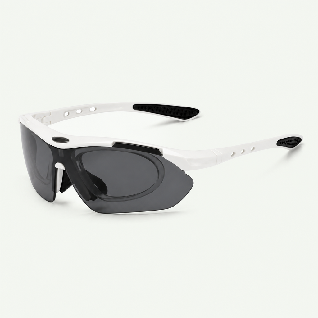 Driving-Cycling Sport Glasses-White