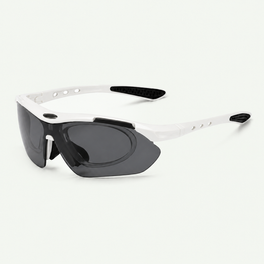 Driving-Cycling Sport Glasses-White