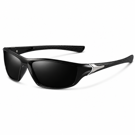 All-Terrain Mirror Sport Sunglasses - Black