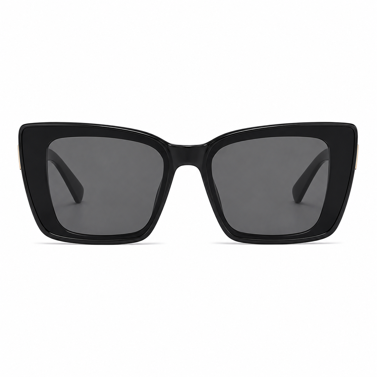 Oversized Polarized Cat-Eye Sunglasses