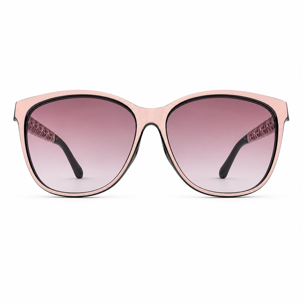 Polarized Gradient Square Sunglasses