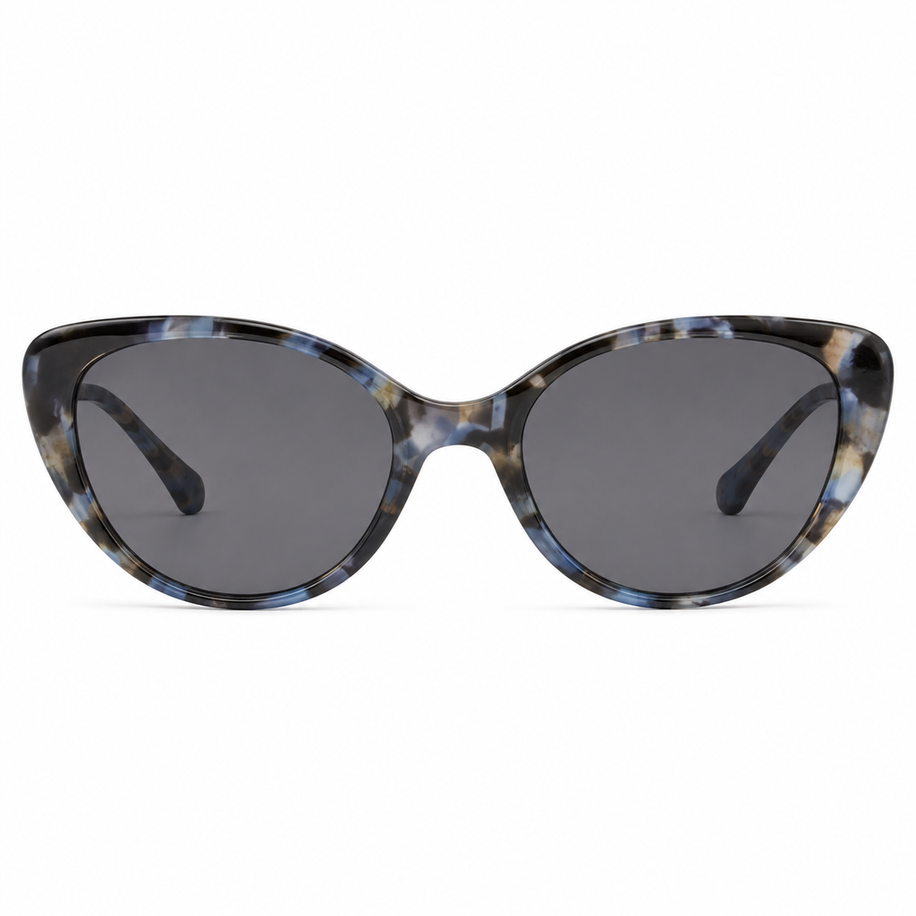 Vintage Polarized Cat-Eye Sunglasses