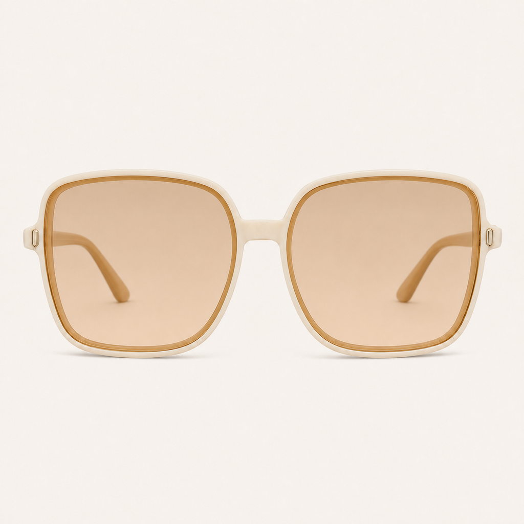 Oversized Vintage Square Sunglasses