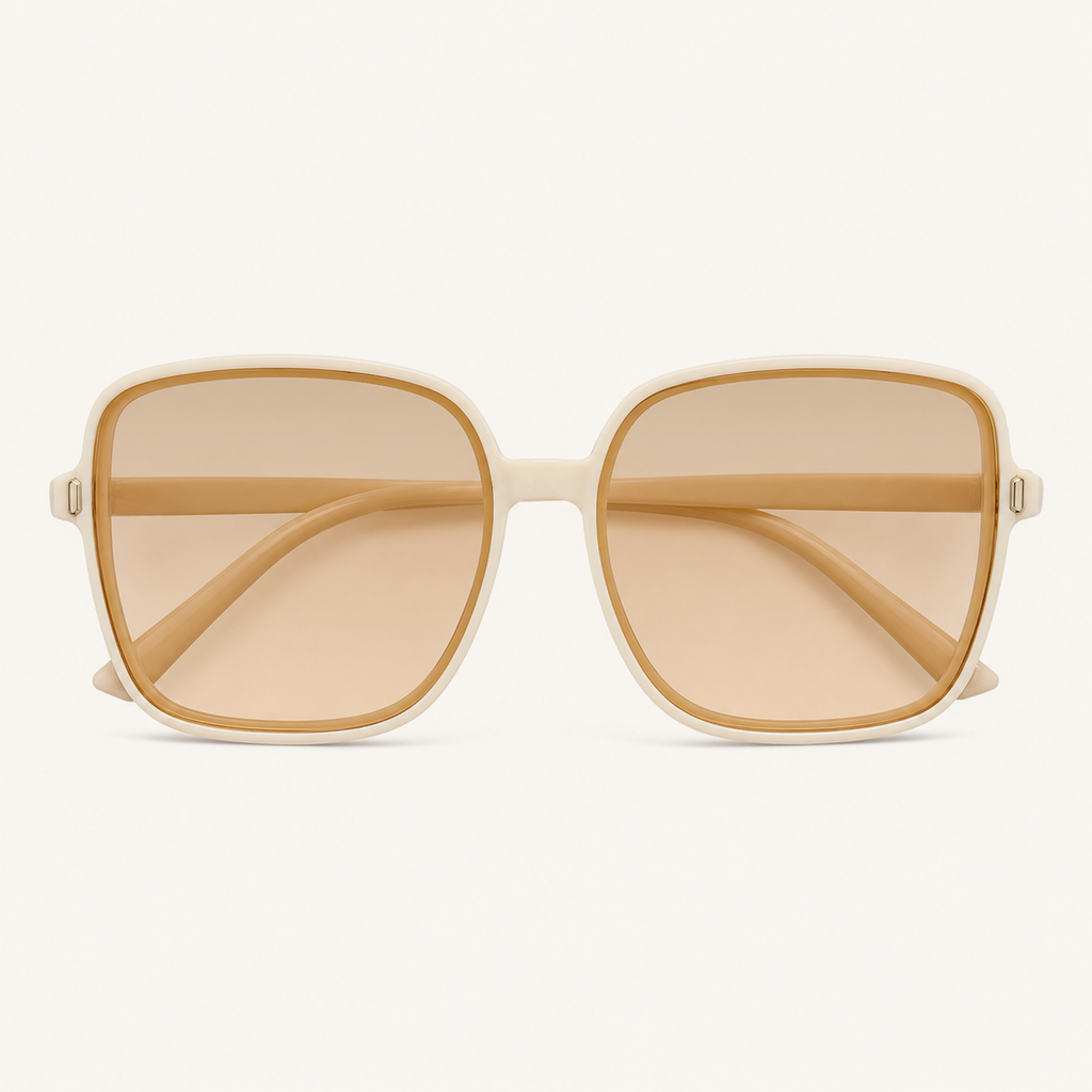Oversized Vintage Square Sunglasses