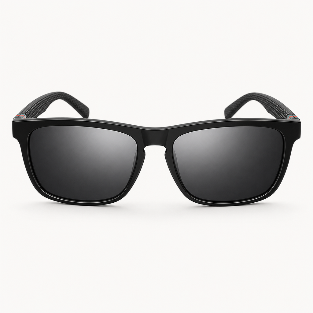 Vintage Polarized Rectangle Sunglasses