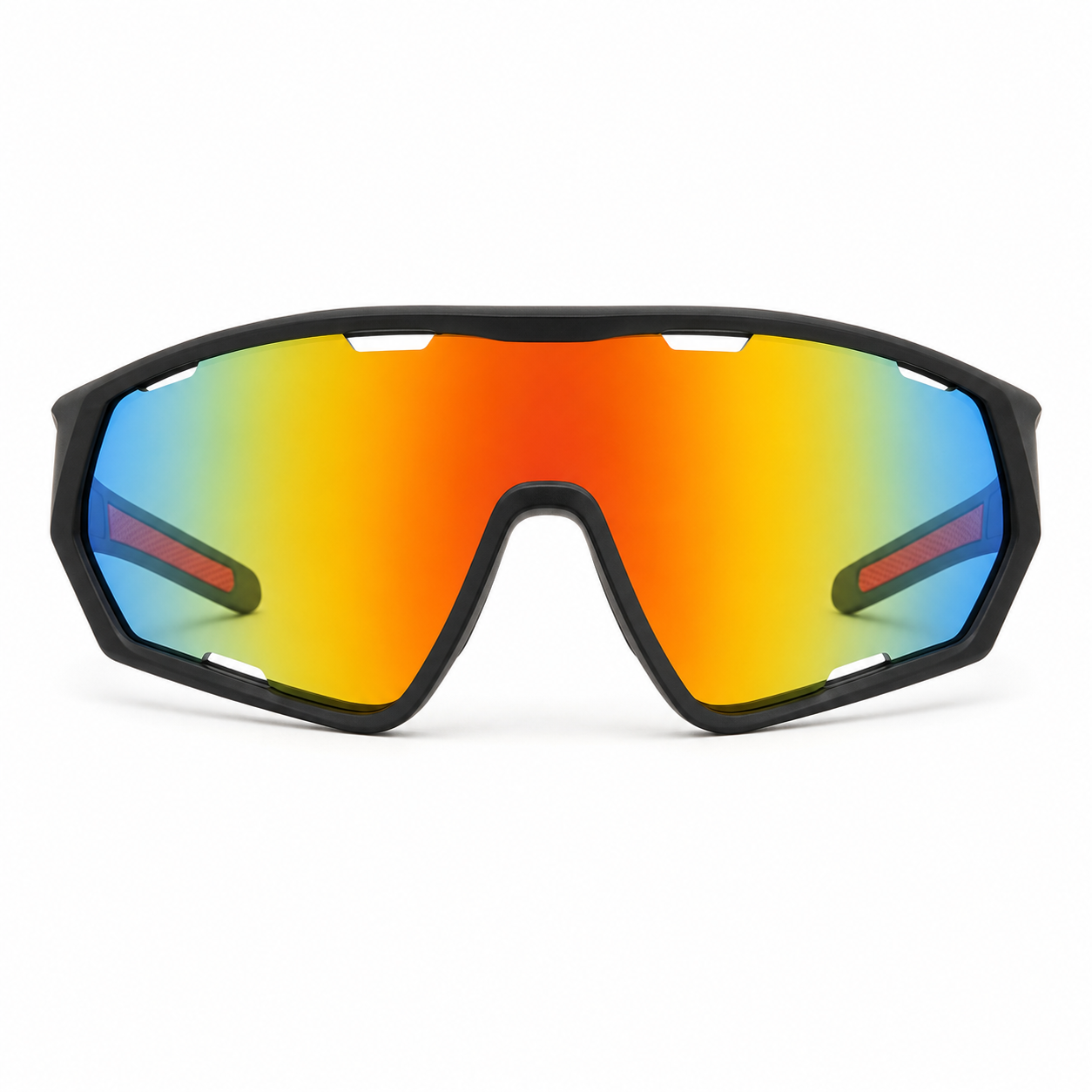 Large-Lens Athletic Sunglasses