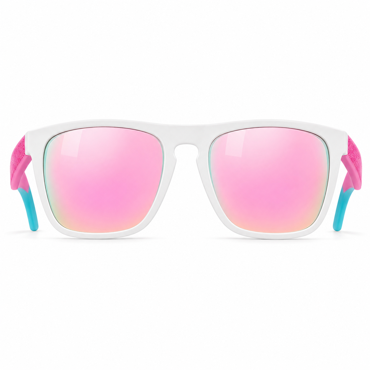 Mirrored Polarized Square Sunglasses