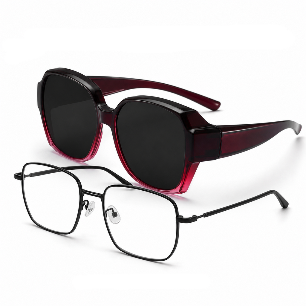 Vintage Fit-Over UV400 Sunglasses
