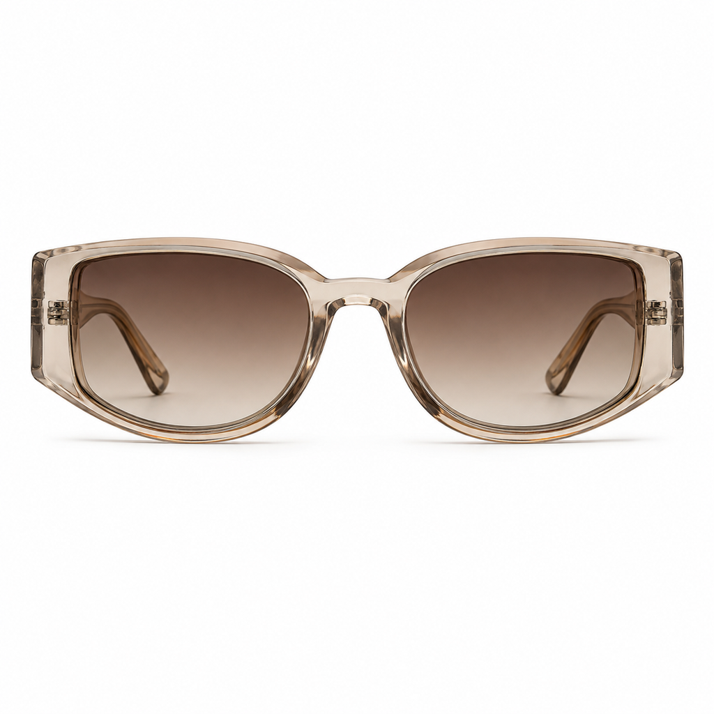 Vintage Polarized Cat-Eye Sunglasses