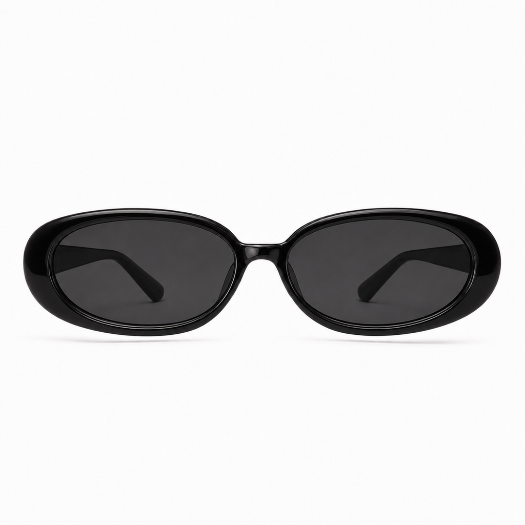Vintage Tortoiseshell Oval Sunglasses