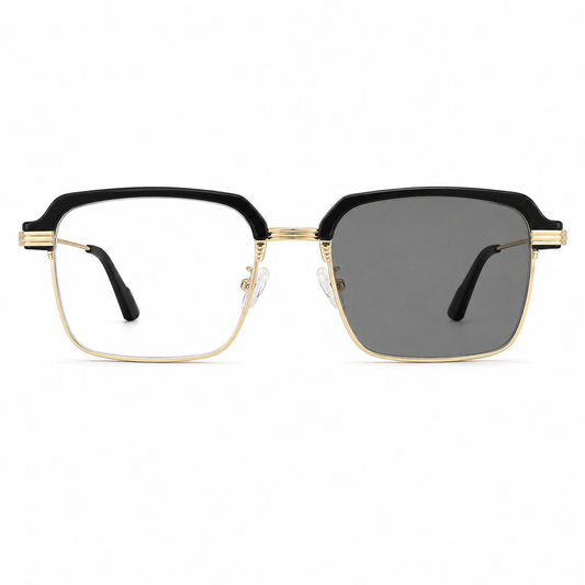 Black & Gold Photochromic Reading Glasses