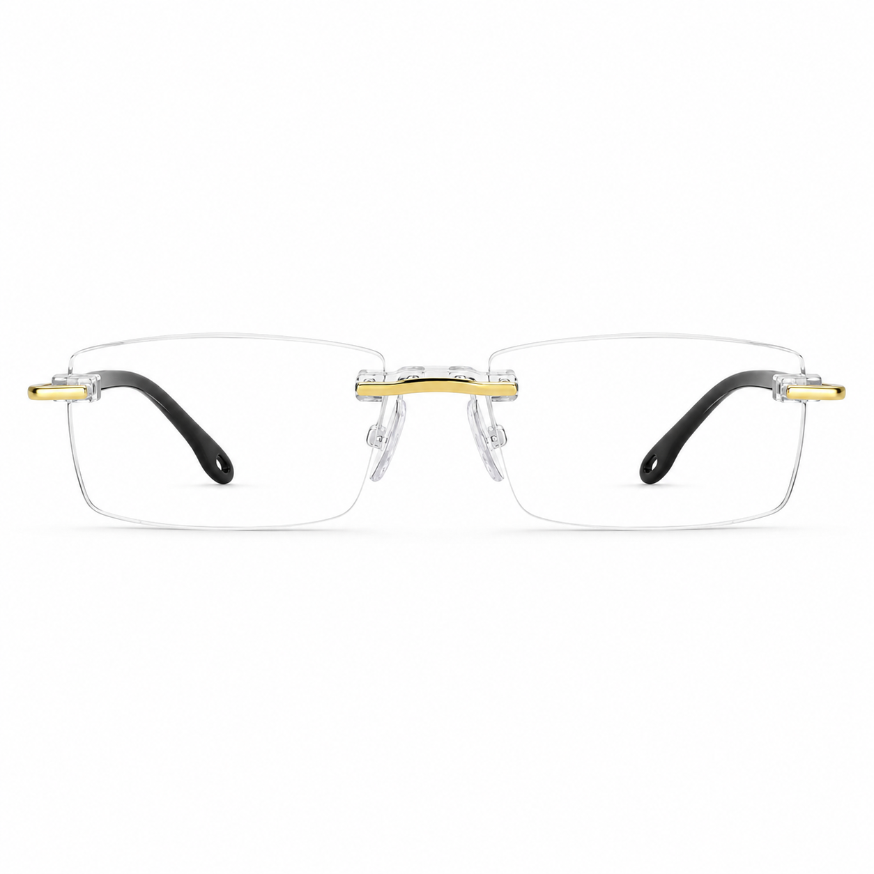 Gold Rectangle Reading Glasses