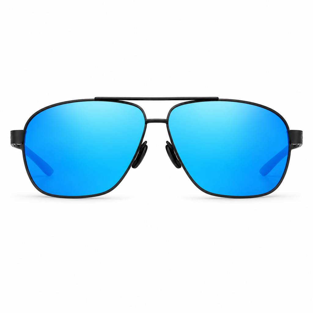 Polarized Aluminum Rectangle Sunglasses