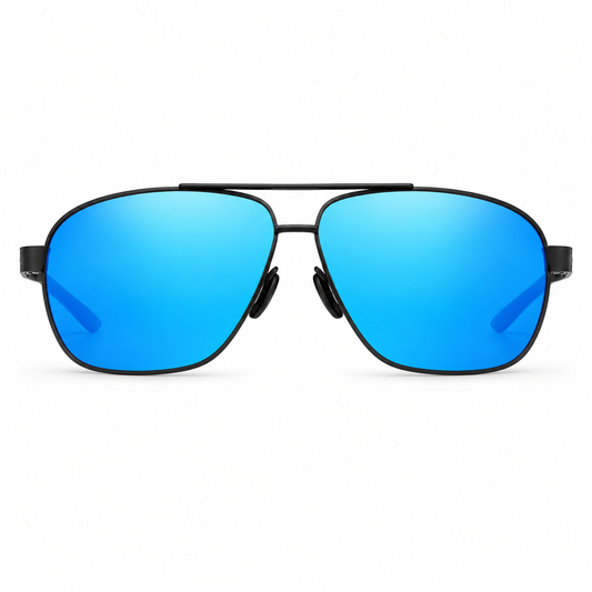 Polarized Aluminum Rectangle Sunglasses