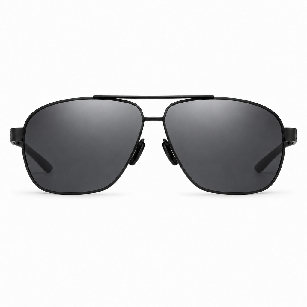 Polarized Aluminum Rectangle Sunglasses