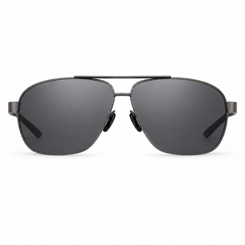 Polarized Aluminum Rectangle Sunglasses