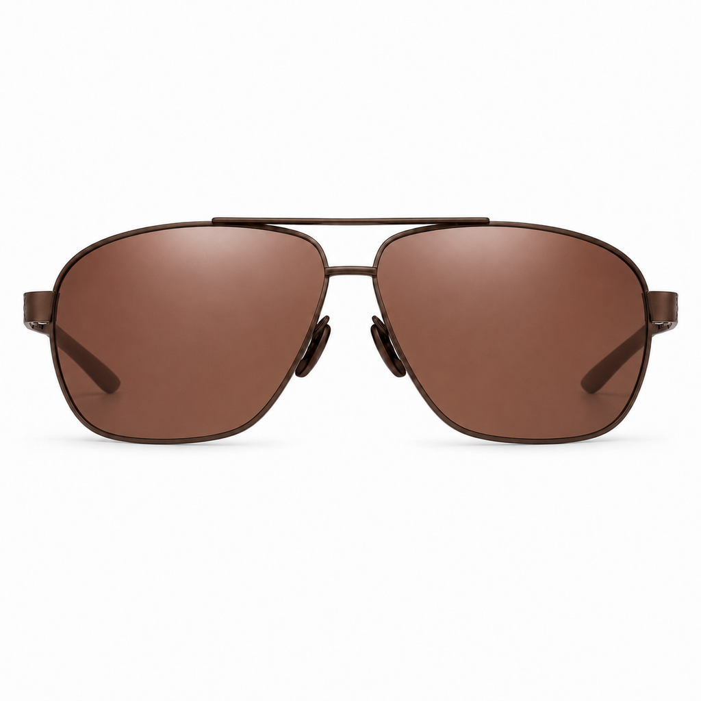 Polarized Aluminum Rectangle Sunglasses