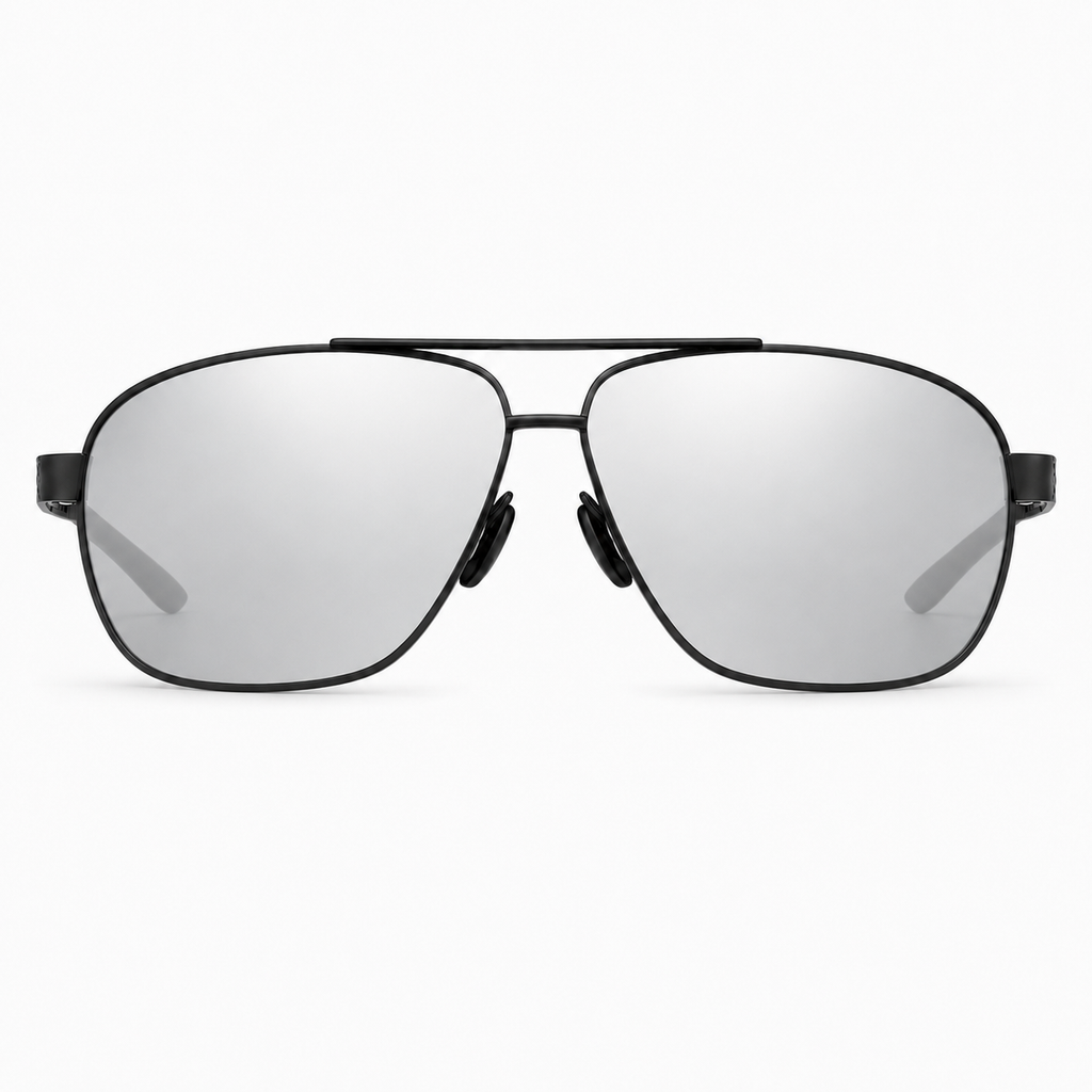 Polarized Aluminum Rectangle Sunglasses
