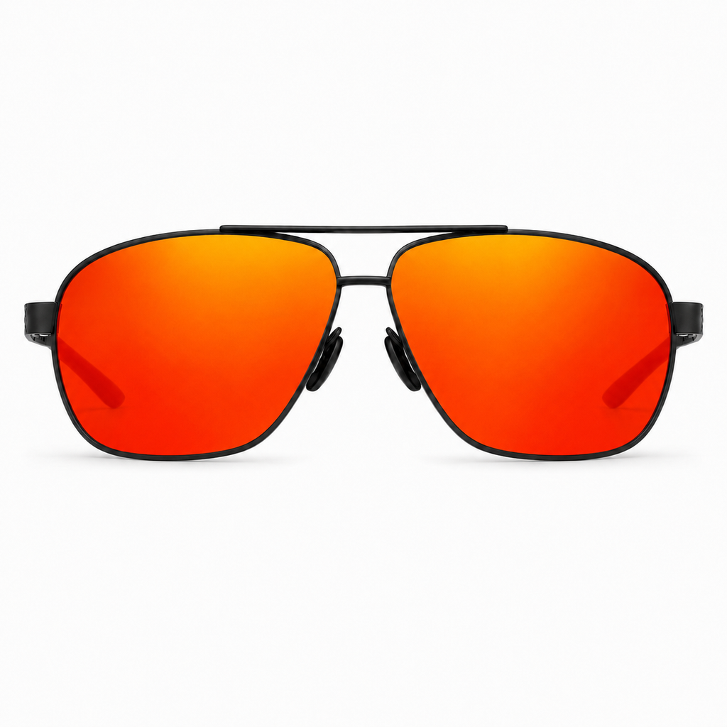Polarized Aluminum Rectangle Sunglasses