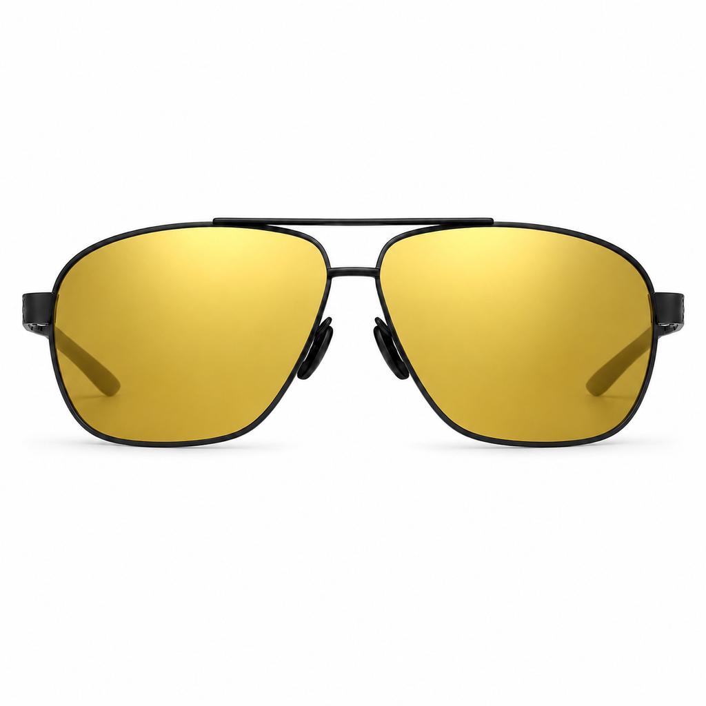 Polarized Aluminum Rectangle Sunglasses