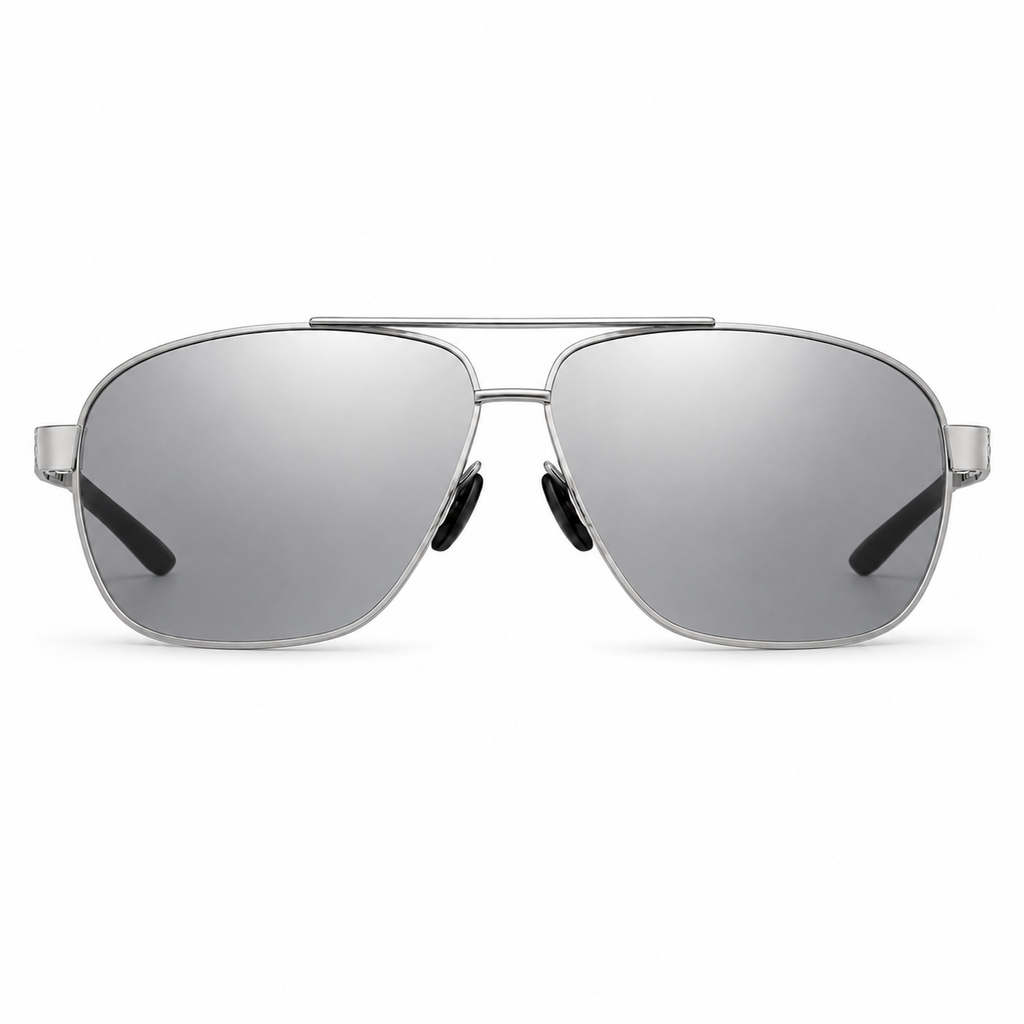 Polarized Aluminum Rectangle Sunglasses