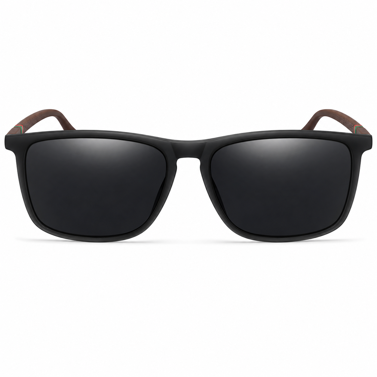 Retro Polarized Square Sunglasses