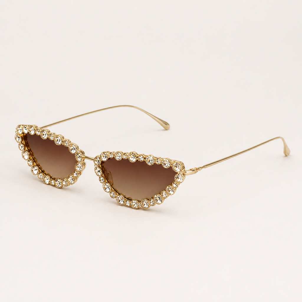 Metal Cat-Eye Sunglasses