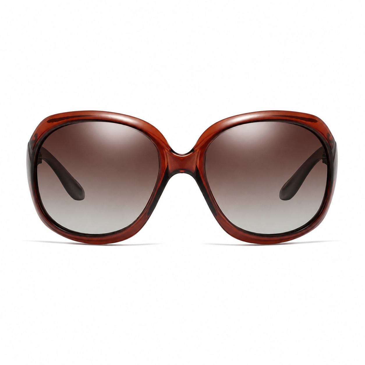 Vintage Oversized Elliptical Sunglasses