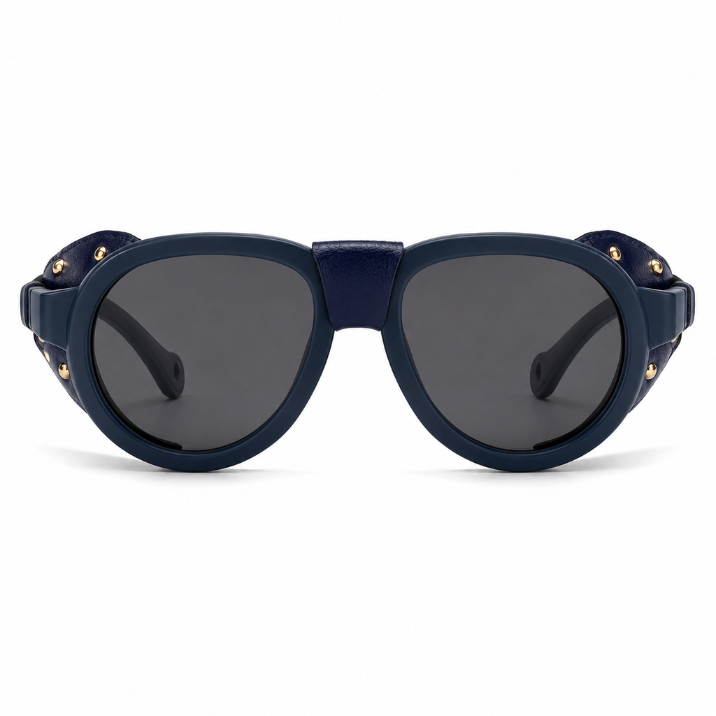 Polarized Steampunk Side-Shield Sunglasses