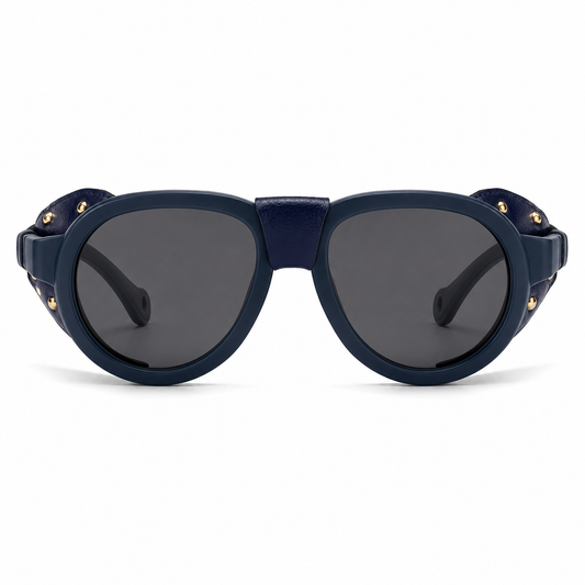 Polarized Steampunk Side-Shield Sunglasses
