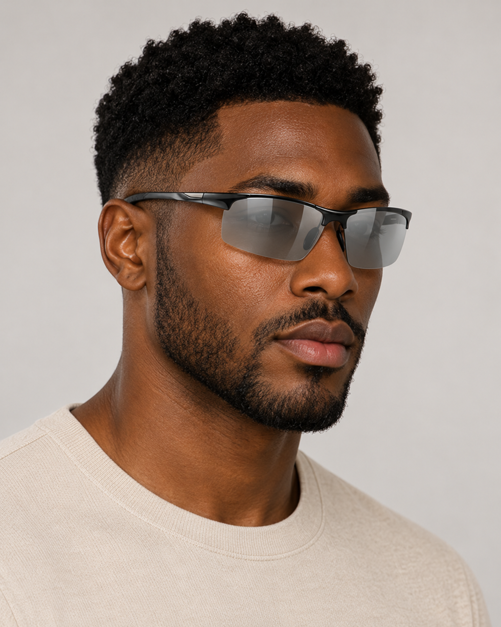 CLLOIO Aluminum-Magnesium Photochromic UV400 Driving Sunglasses