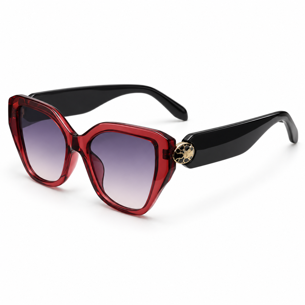Lenzoku M004 - Red Black