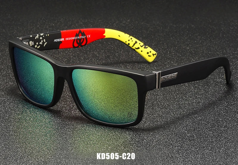 Polarized Square Sport Sunglasses