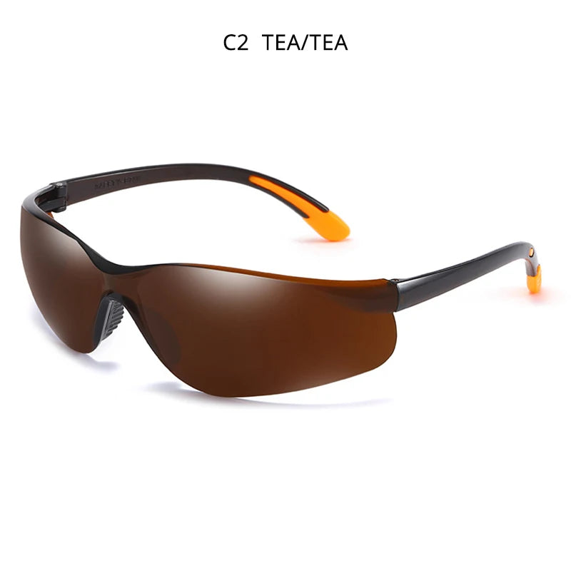 Mirrored Sport Shield Sunglasses