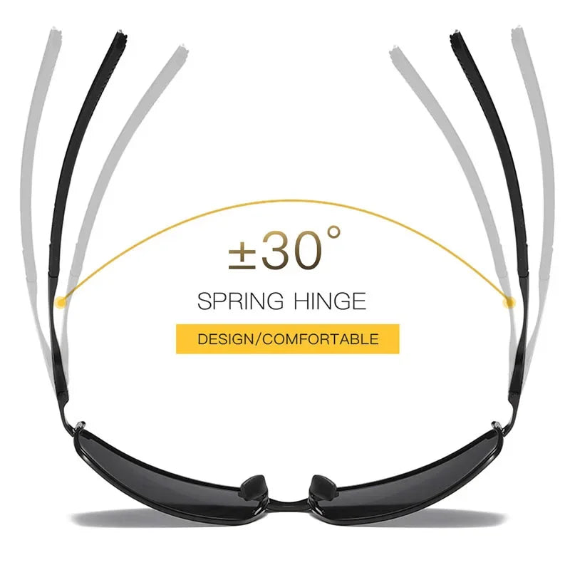 Polarized Metal Sport Sunglasses