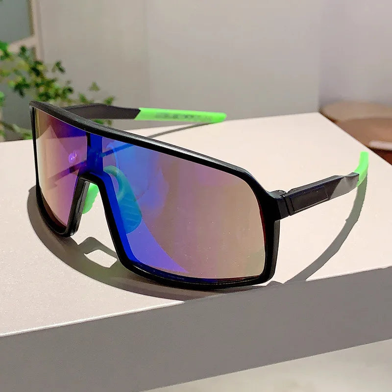 Oversized Shield Cycling Sunglasses