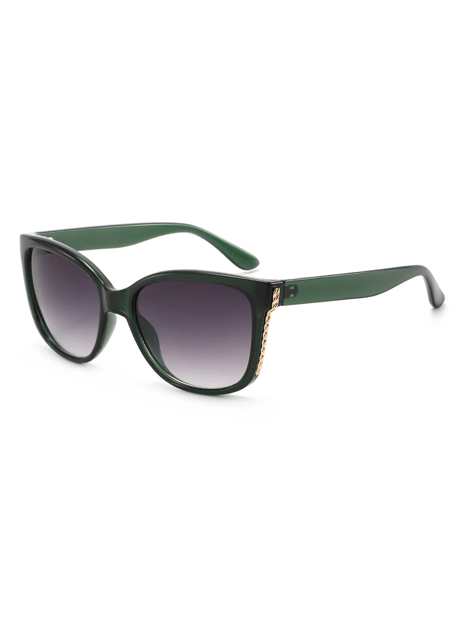 Vintage Gradient Cat-Eye Sunglasses