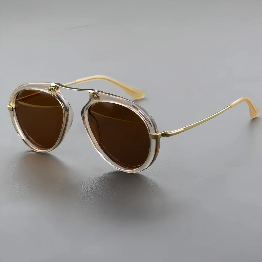 Ultralight TR90 Butterfly UV400 Sunglasses-Brown